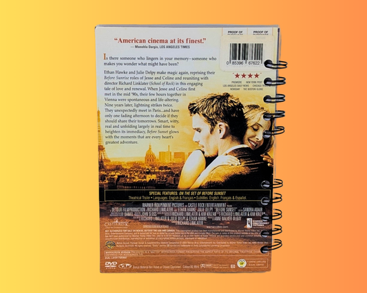 Before Sunset DVD Movie Notebook