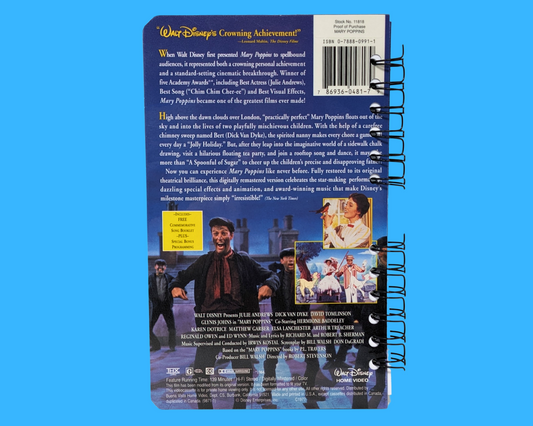 Mary Poppins, Walt Disney VHS Movie Notebook