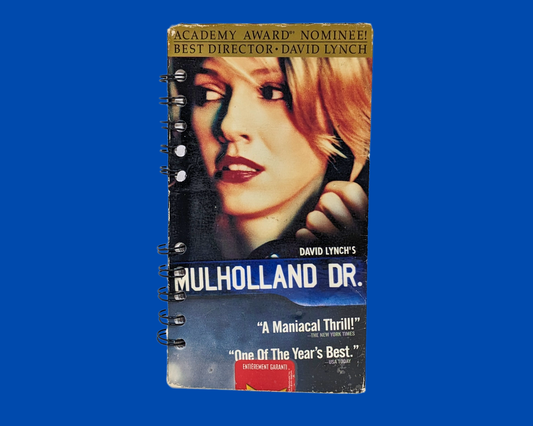 Mulholland Dr. VHS Movie Notebook