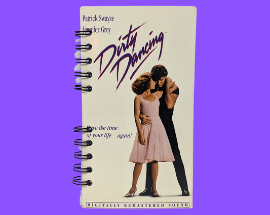 Dirty Dancing VHS Movie Notebook