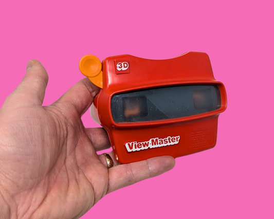 Vintage 1990's Red View-Master Toy