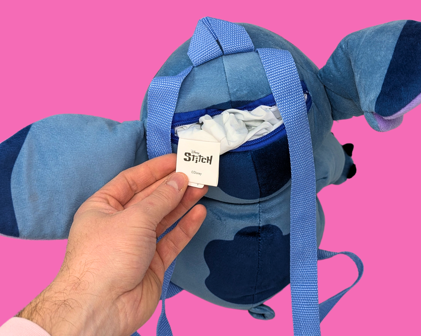 Y2K Stitch From Lilo & Stitch Plush Back Pack