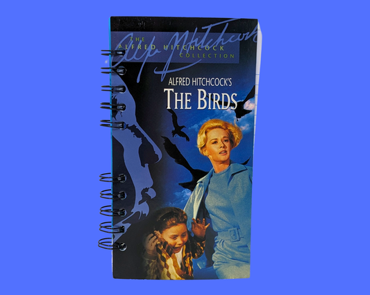 The Birds VHS Movie Notebook