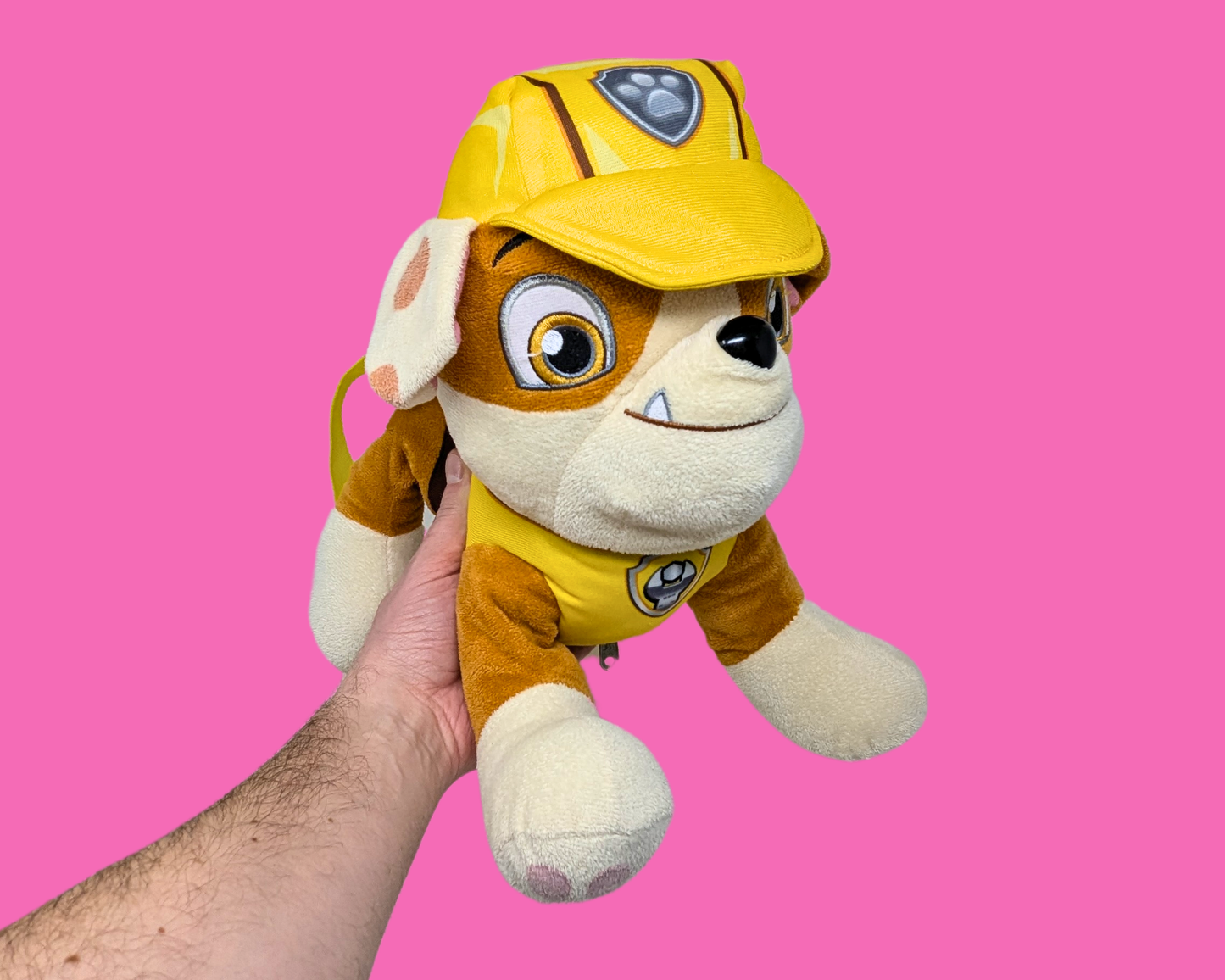 Paw Patrol, Rubble Plush Backpack