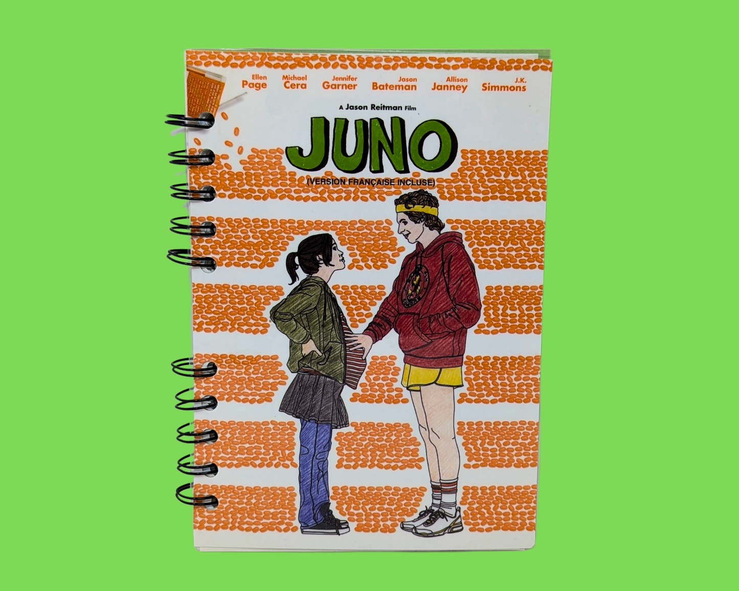 Juno DVD Movie Notebook