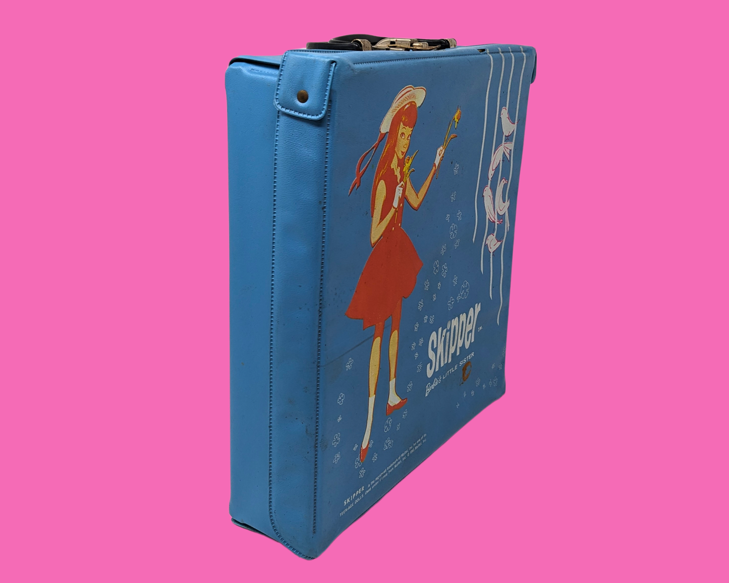 Vintage 1965 Official Mattel Inc. Barbie Doll Case