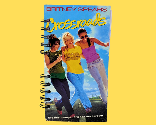 Crossroads VHS Movie Notebook