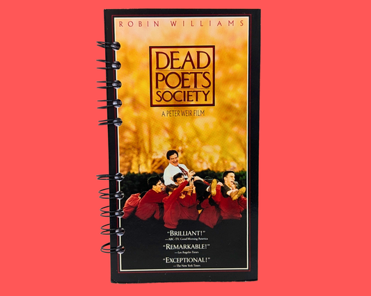 Dead Poets Society VHS Movie Notebook