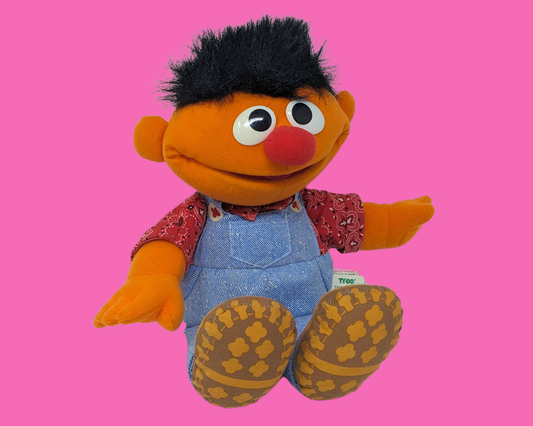 Vintage 1995 Sesame Street Ernie Plush Toy