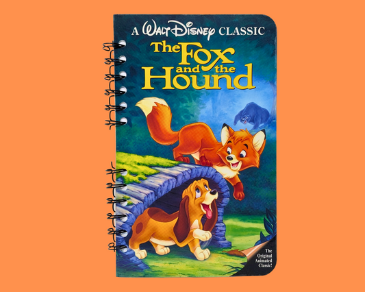 The Fox and the Hound, Walt Disney VHS Movie Notebook