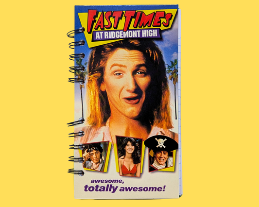 Fast Times At Ridgemont High VHS Movie Notebook