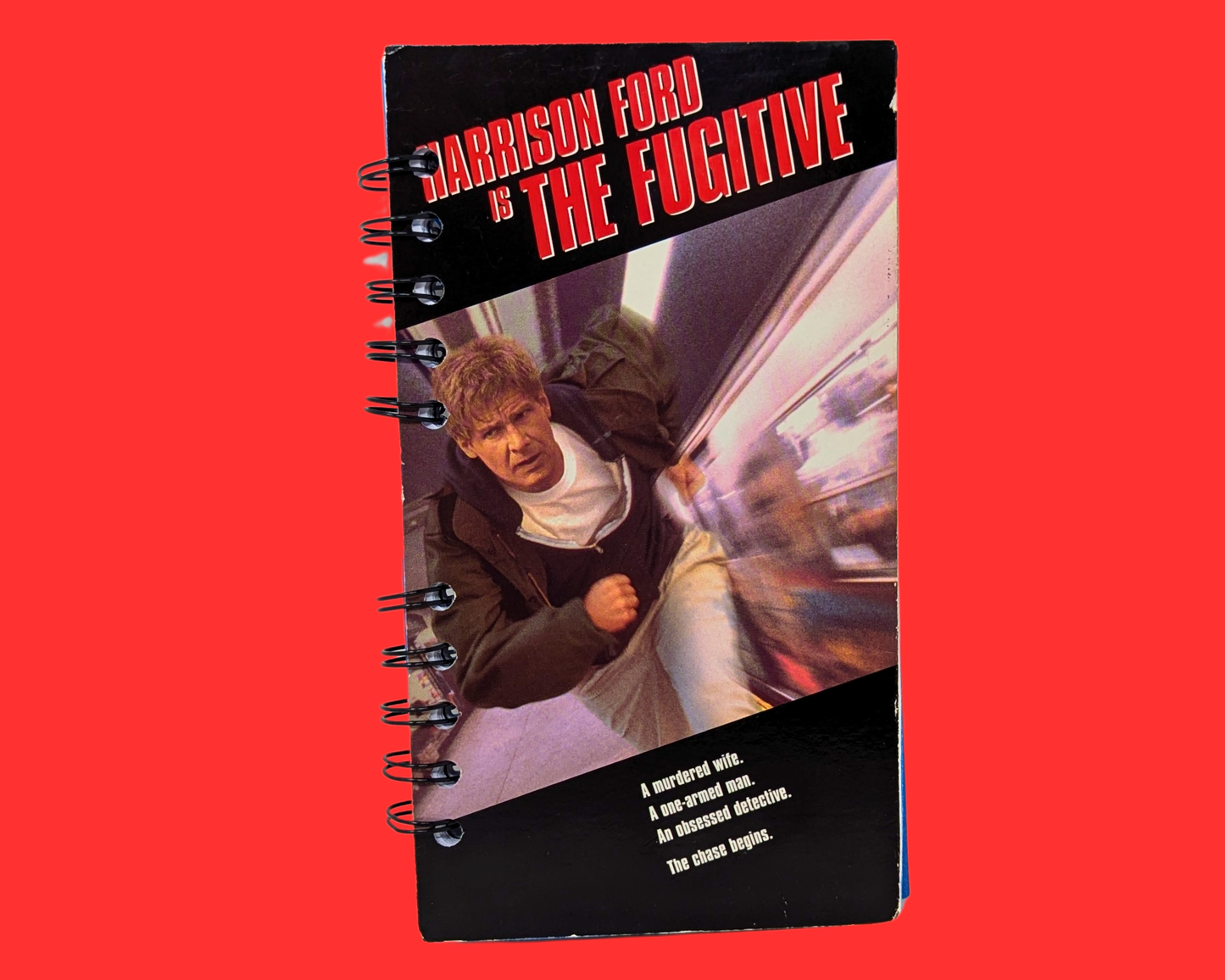 The Fugitive VHS Movie Notebook