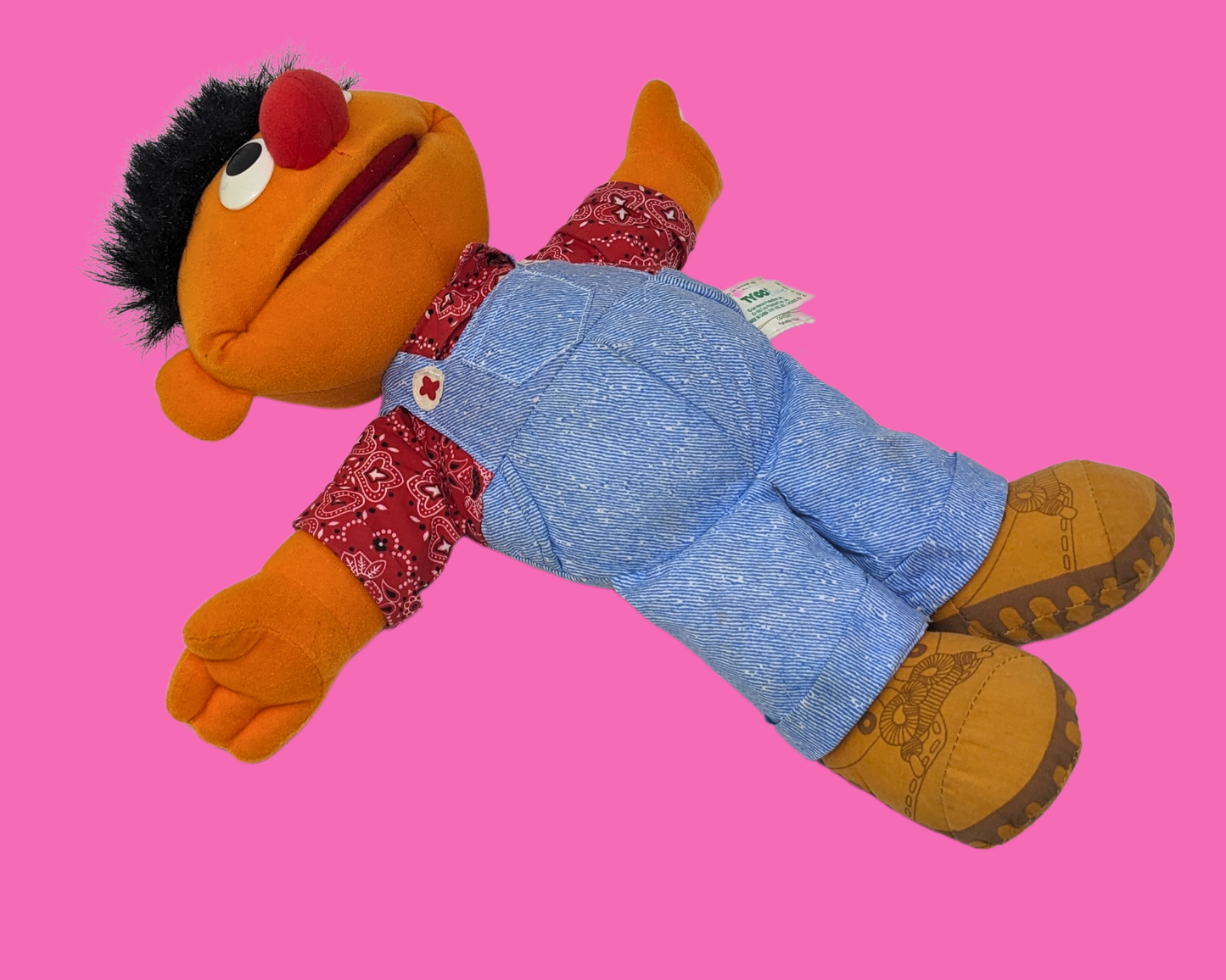 Vintage 1995 Sesame Street Ernie Plush Toy