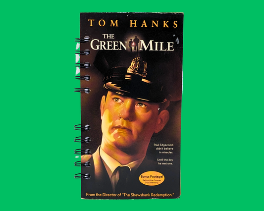 The Green Mile VHS Movie Notebook