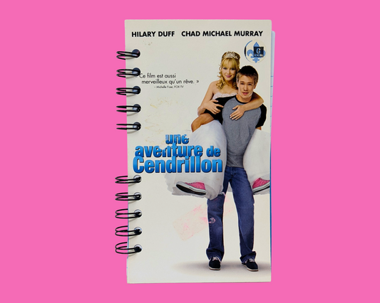 A Cinderella Story VHS Movie Notebook