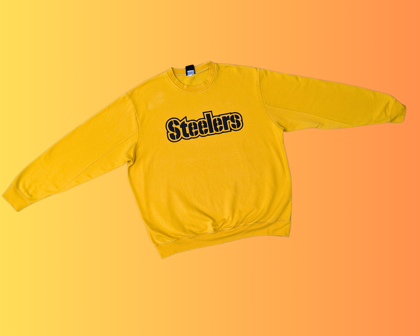 Official NFL Team Apparel Yellow Steelers Size L