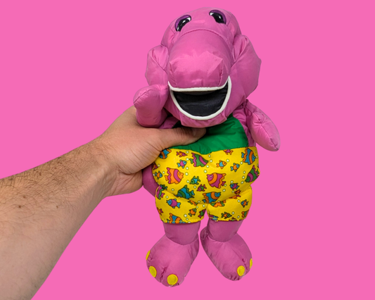 Vintage 1990's Playskool Barney the Dinosaur