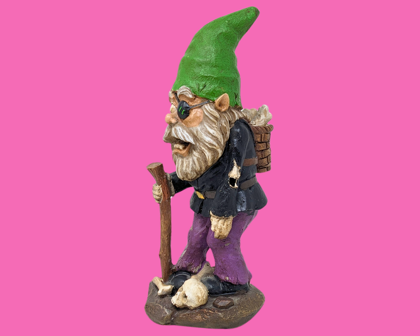 Vintage 1990's Small Decorative Pirate Gnome