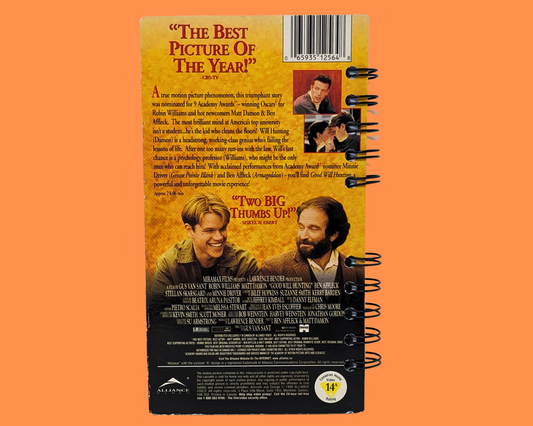 Good Will Hunting VHS Movie Notebook