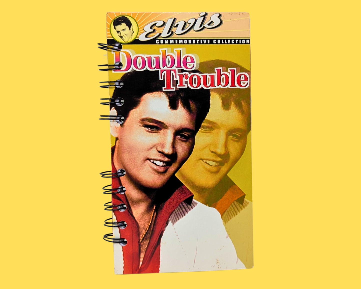 Double Trouble VHS Movie Notebook