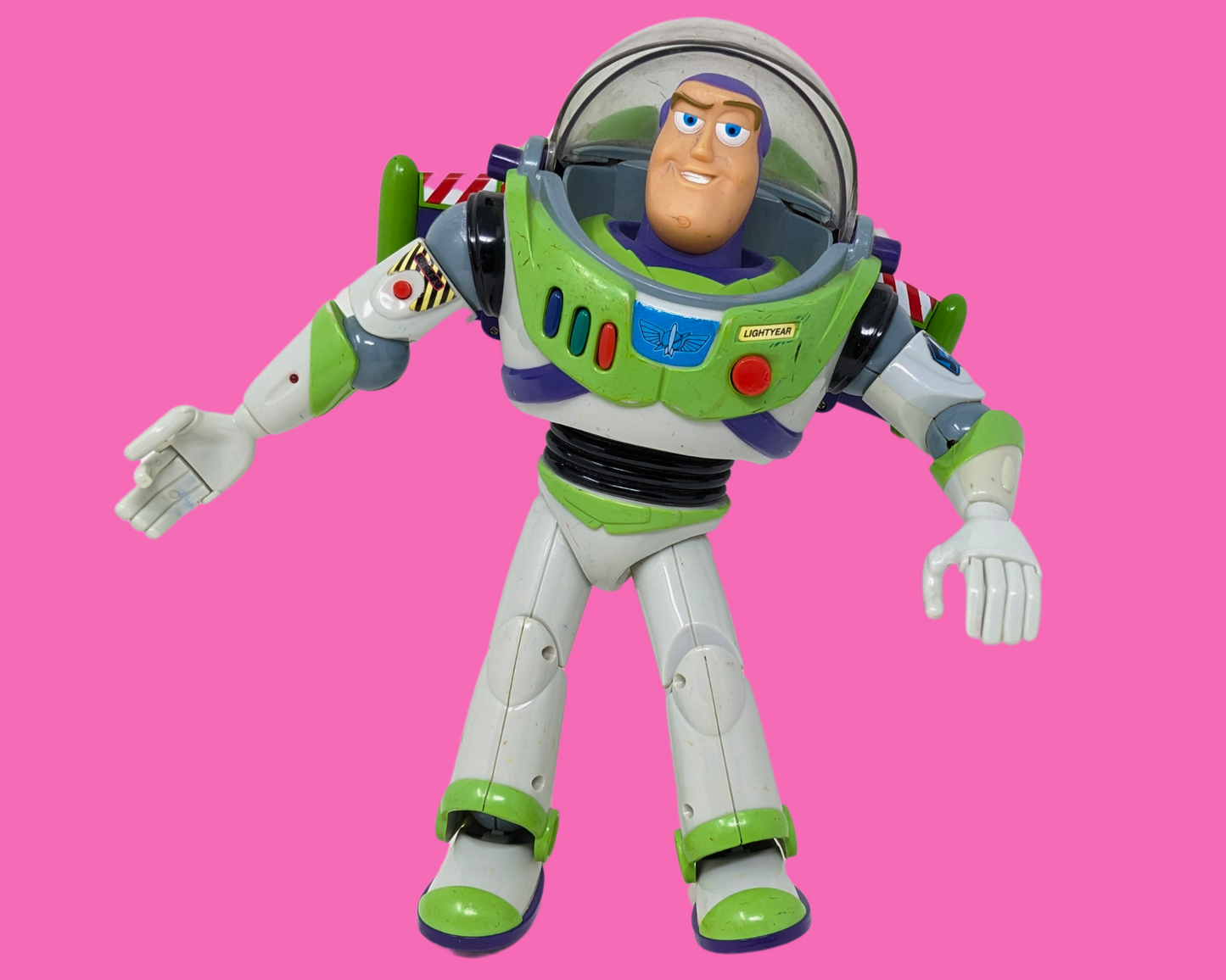 Vintage 1990's Toy Story Buzz Lightyear Toy