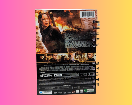 The Hunger Games Mocking Jay Part 1 DVD Movie Notebook