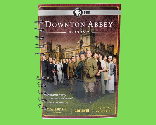 Downton Abbey Season 2 DVD Movie Notebook