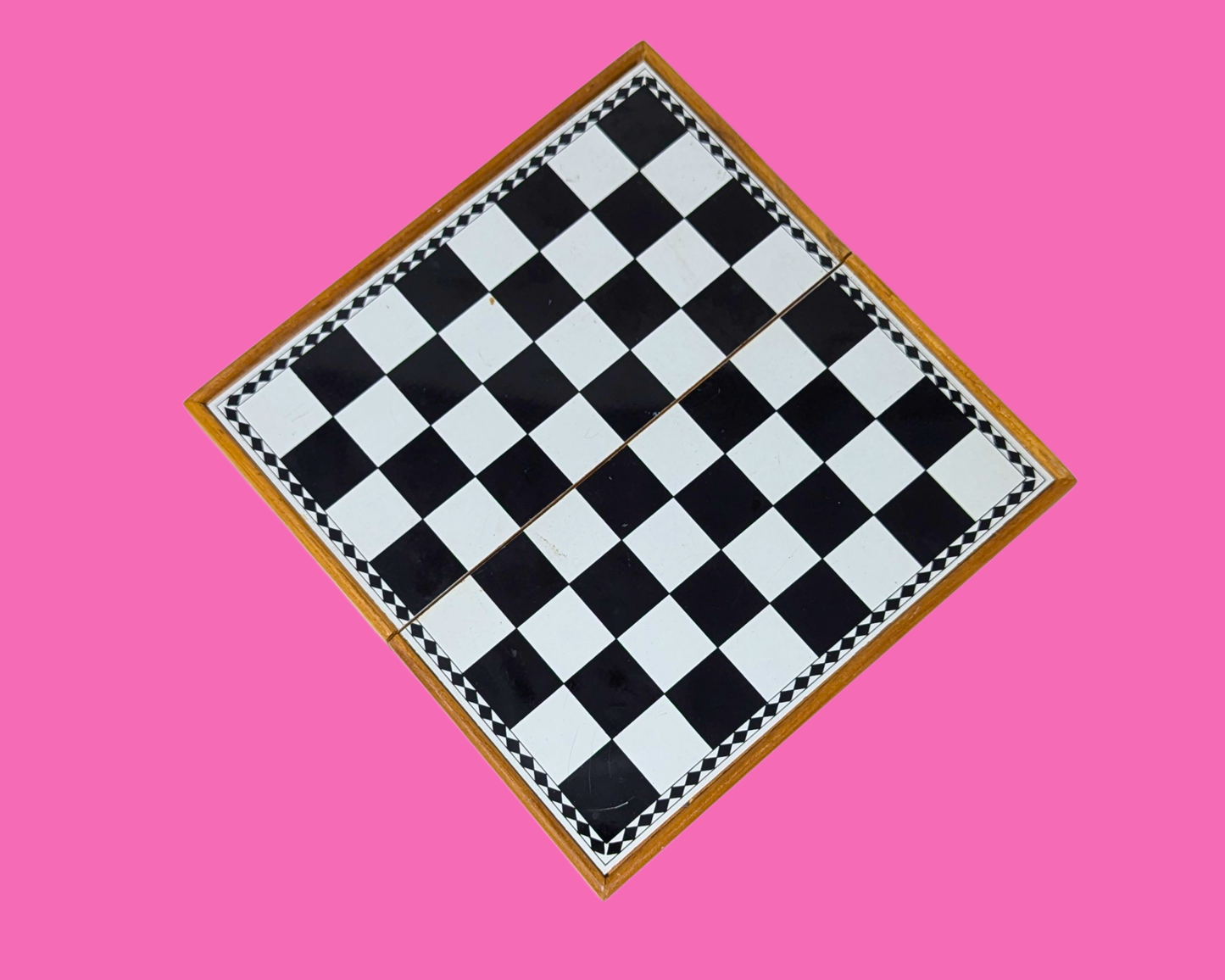 Vintage 1990's Portable Chess Game