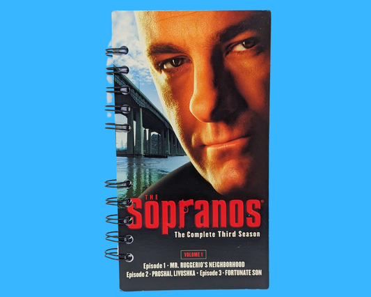 The Sopranos VHS Movie Notebook
