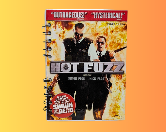 Hot Fuzz DVD Movie Notebook