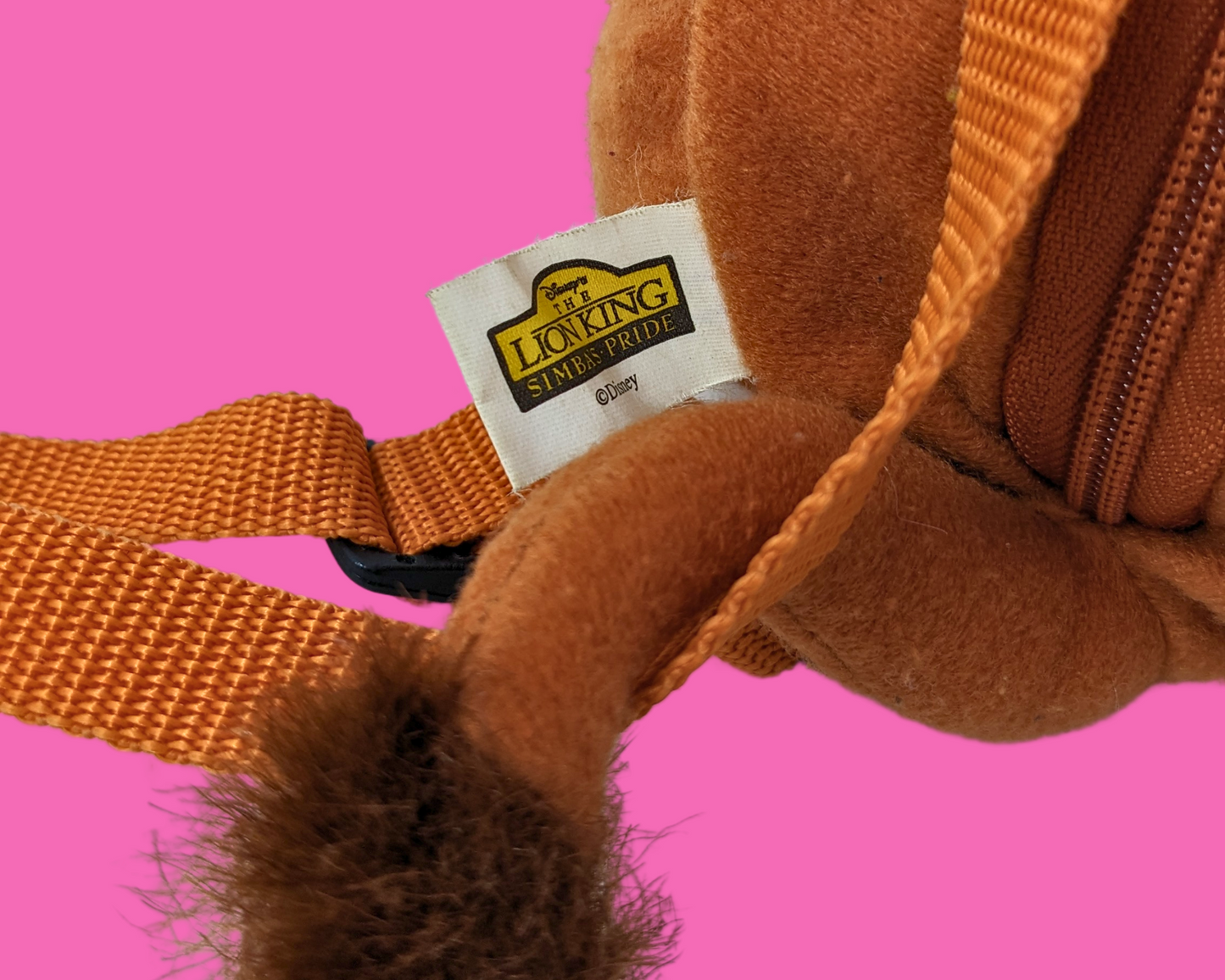 Vintage 1990's Lion King Plush Bag