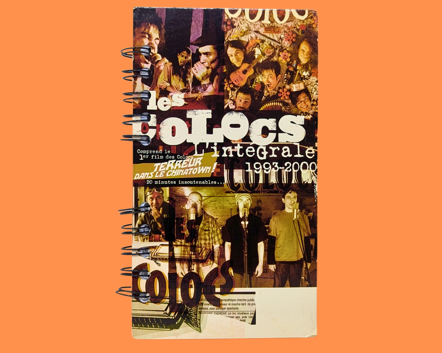 Les Colocs, L'Intégrale 1993-2000 VHS Movie Notebook