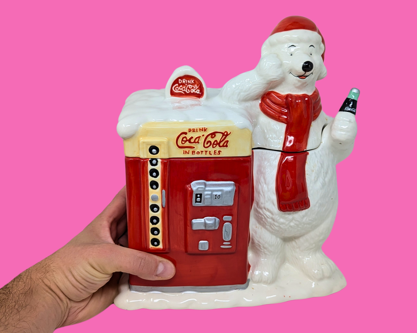 Y2K Official Coca Cola Cookie Jar