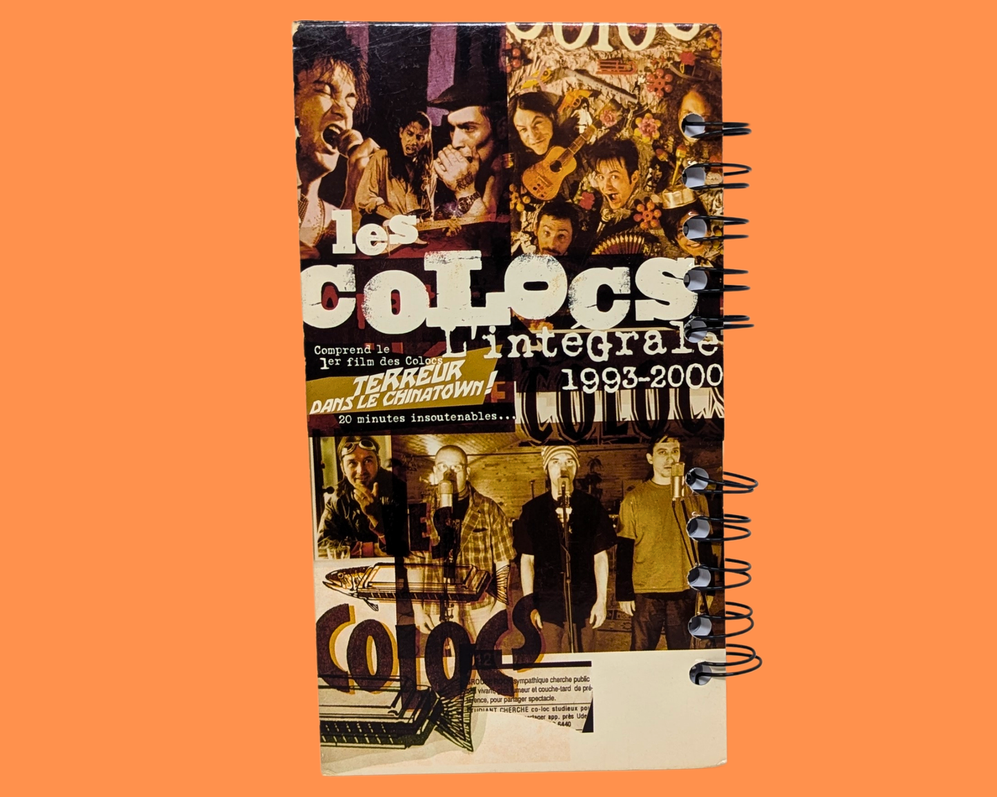 Les Colocs, L'Intégrale 1993-2000 VHS Movie Notebook