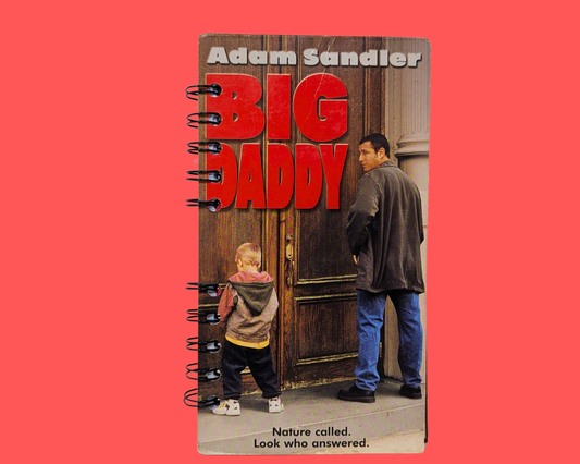 Big Daddy VHS Movie Notebook