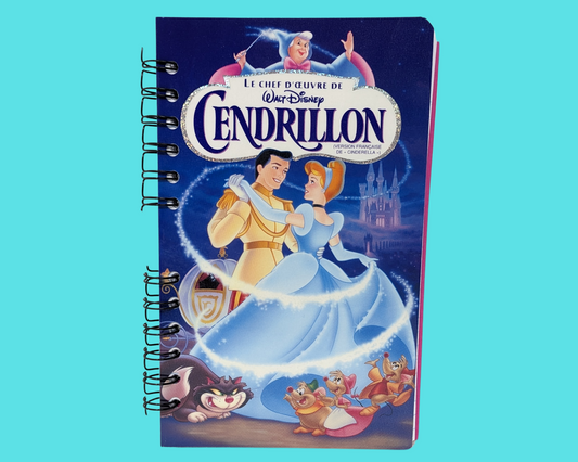 Cinderella, Walt Disney VHS Movie Notebook