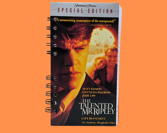 The Talented Mr. Ripley VHS Movie Notebook