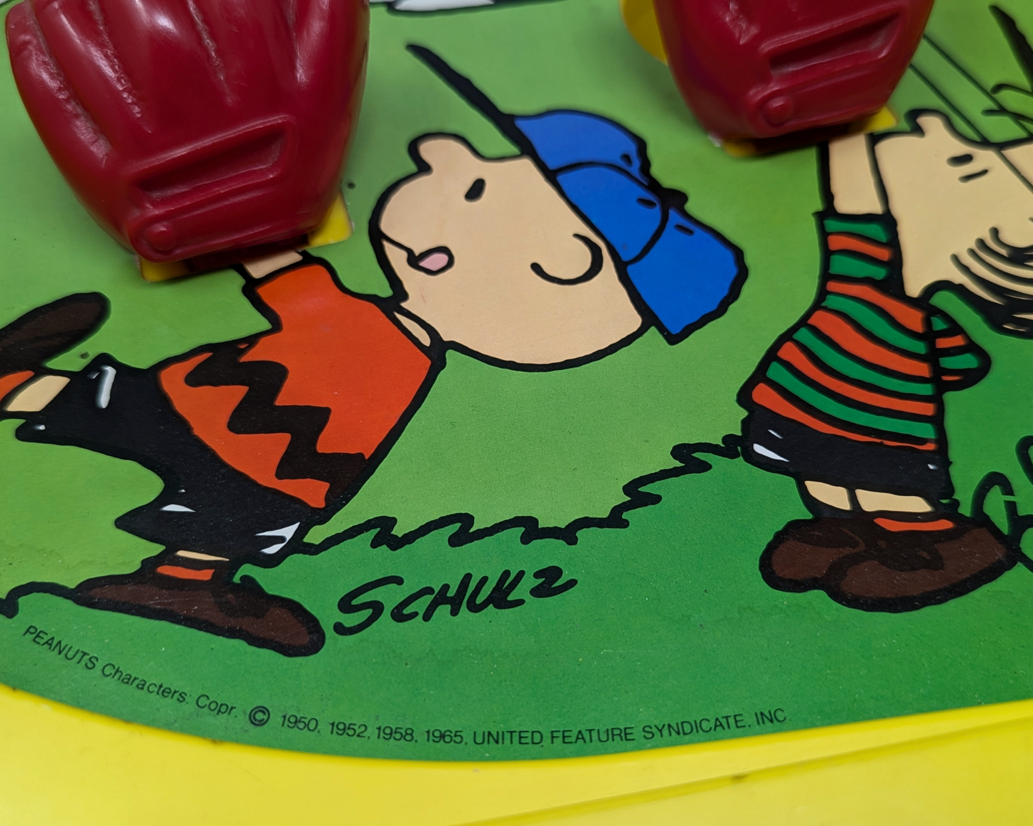 Vintage 1976 Baseball Themed Charlie Brown Pinball Game