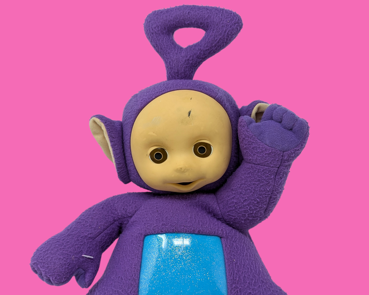 Y2K Tinky Winky Plush Toy, It Talks