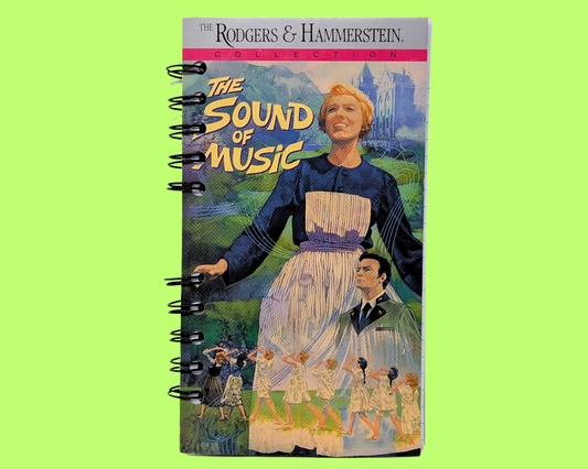 The Sound of Music VHS Movie Notebook