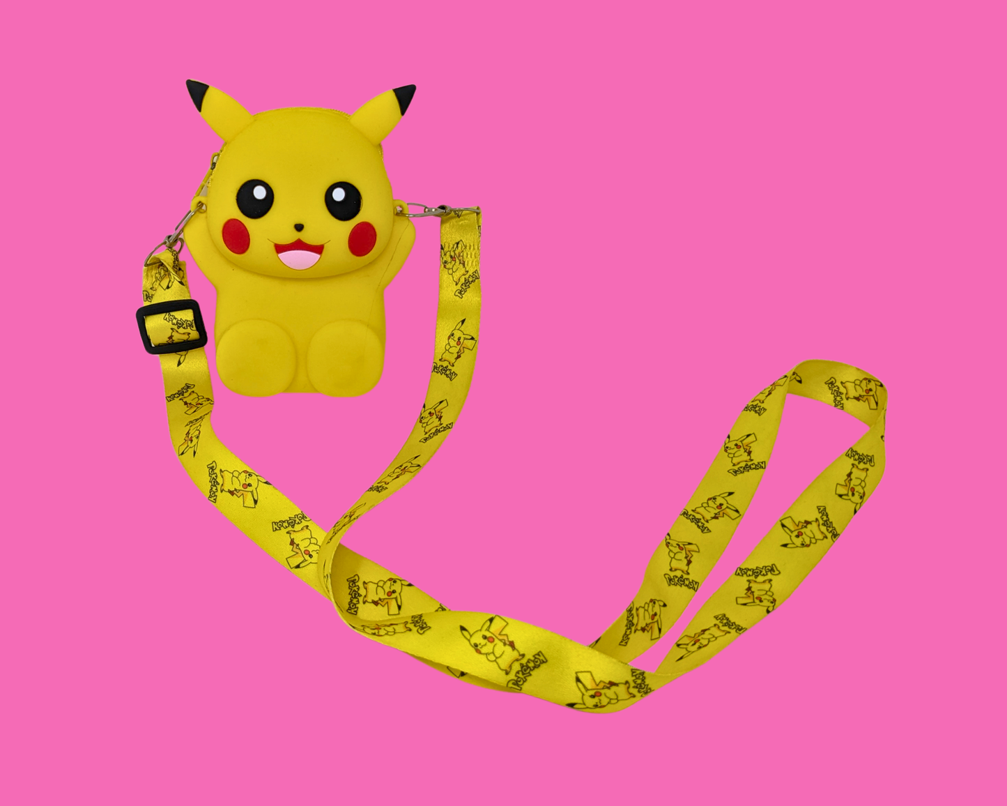 Y2K Plastic Pokemon, Pickachu Coin Purse