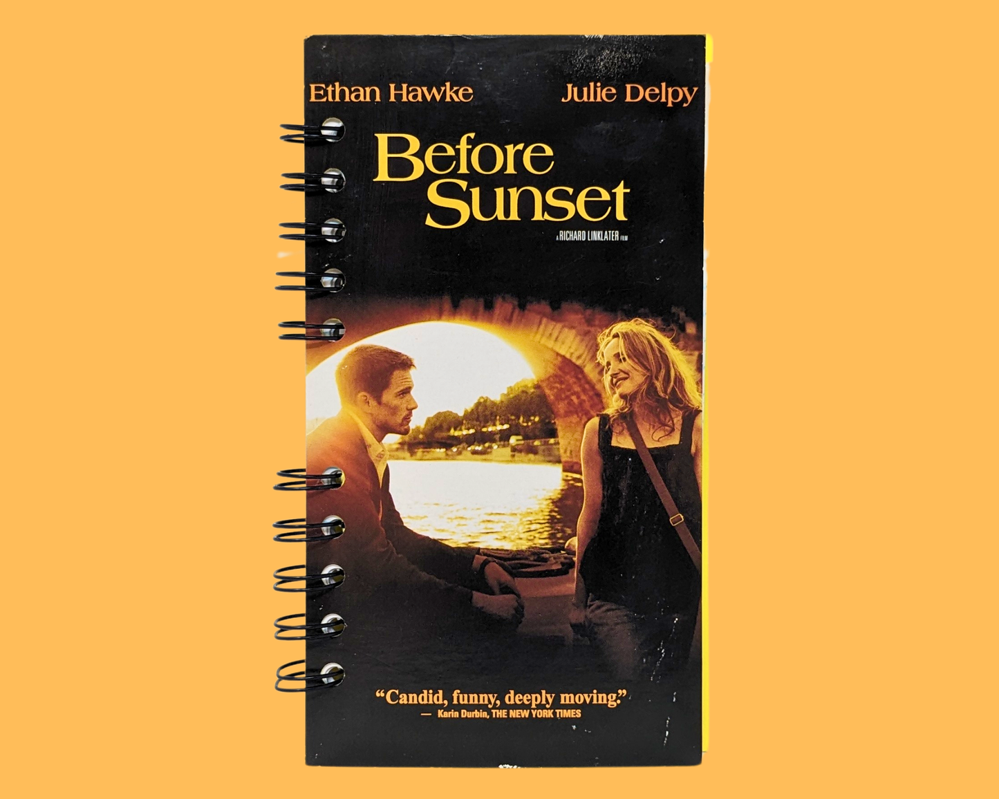 Before Sunset VHS Movie Notebook