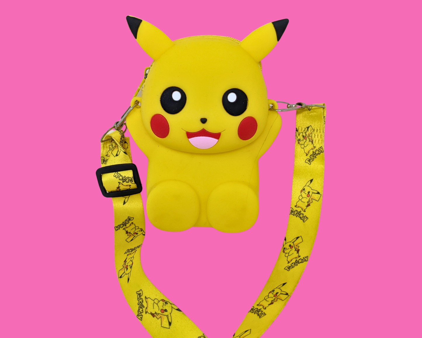 Y2K Plastic Pokemon, Pickachu Coin Purse