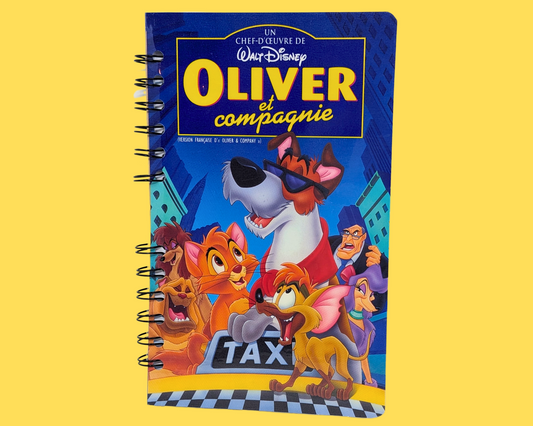Oliver & Company, Walt Disney VHS Movie Notebook