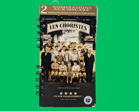 Les Choristes VHS Movie Notebook