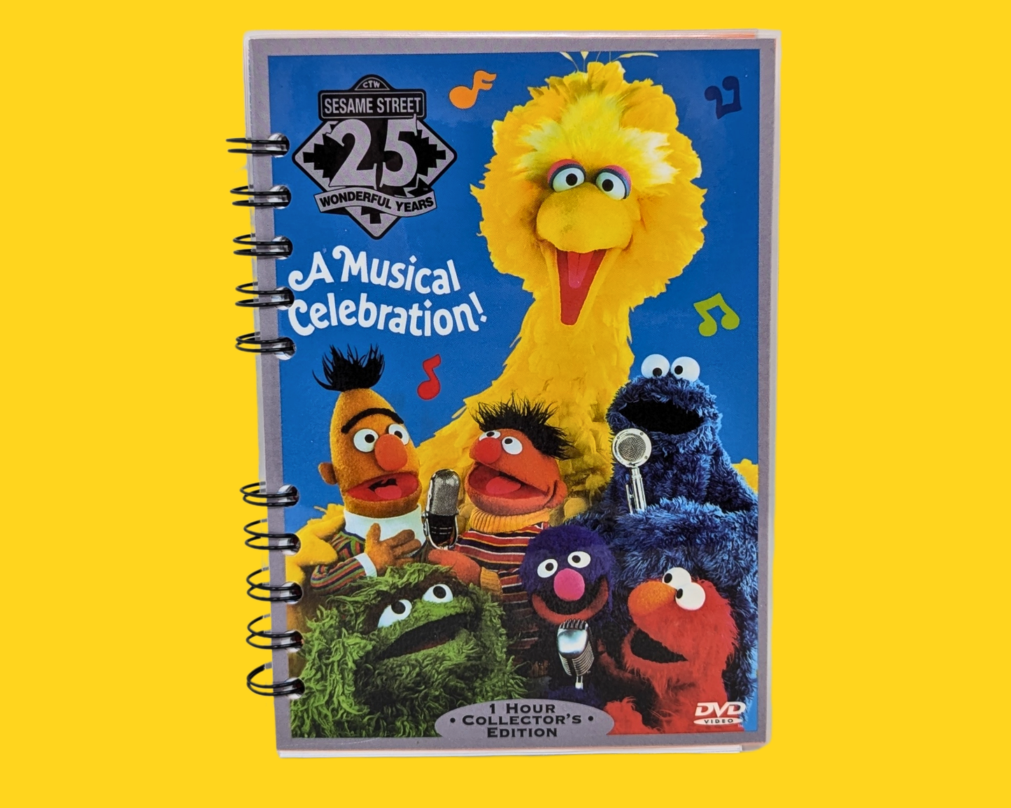 Sesame Street, 25 Wonderful Years DVD Movie Notebook