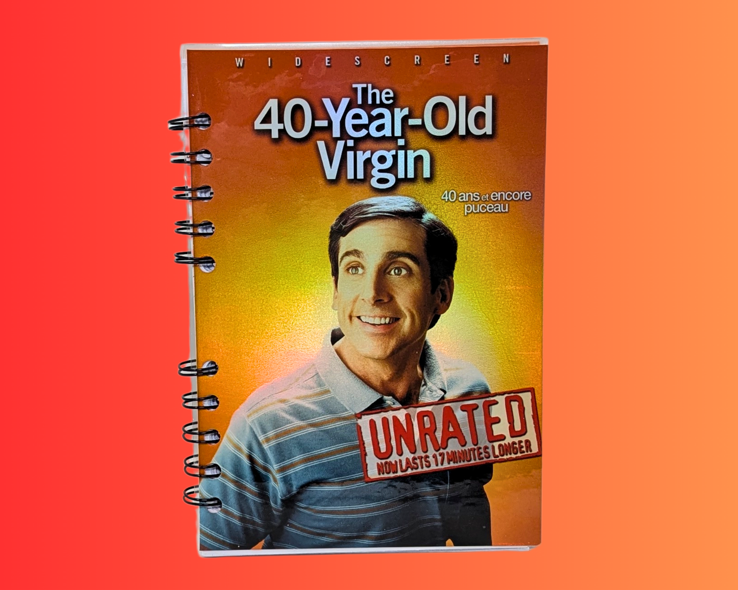 The 40 Year Old Virgin DVD Movie Notebook