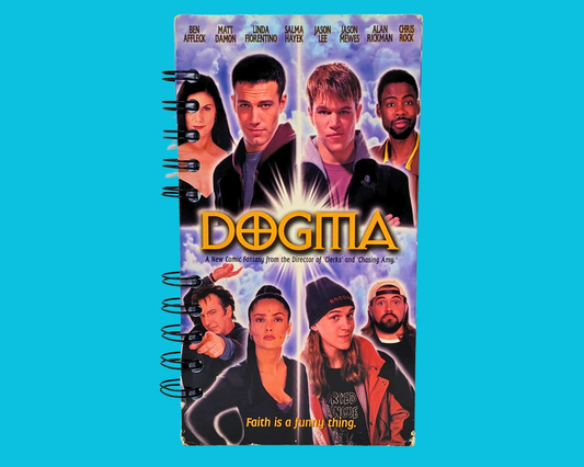 Dogma VHS Movie Notebook