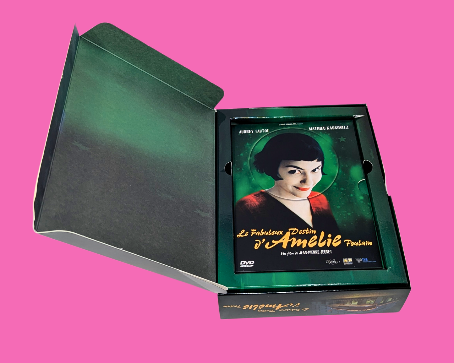 Le Fabuleux Destin d'Amélie Poulin Boxset, Includes DVD + Soundtrack + Photo Album + Booklet + Pebble Rock