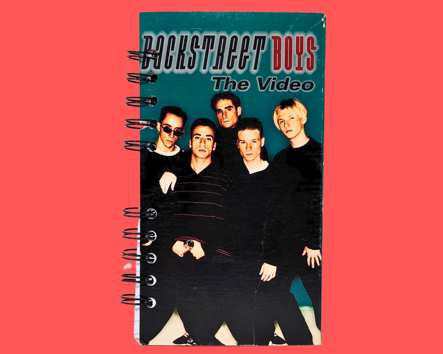 Backstreet Boys, The Videos VHS Movie Notebook